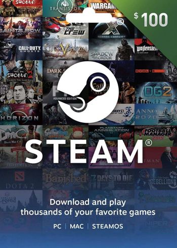 $100 Steam Gift Card
